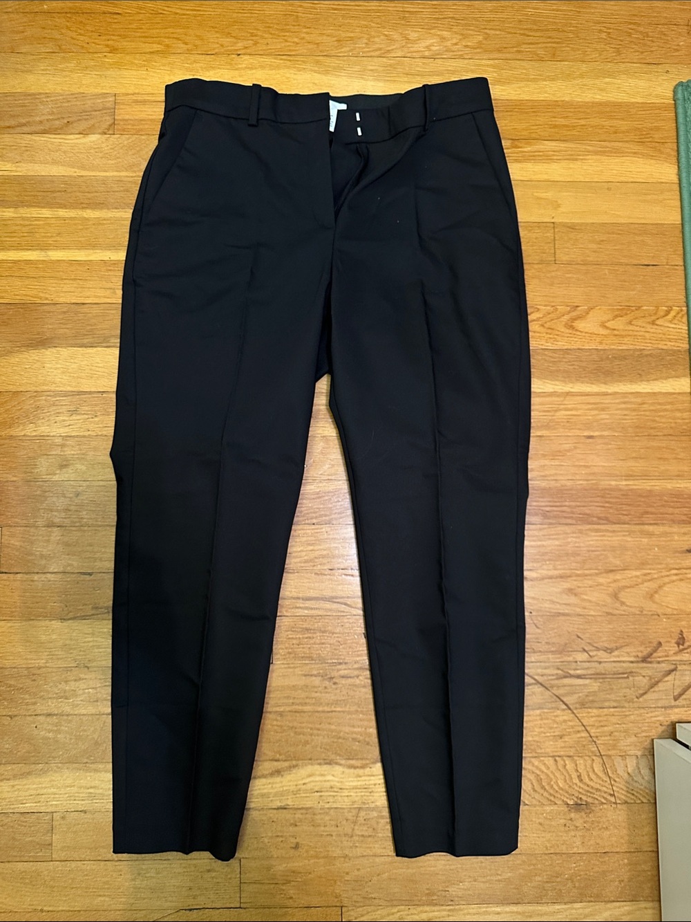 H&M Women Black Dress Pants - Classic Tailored Fit